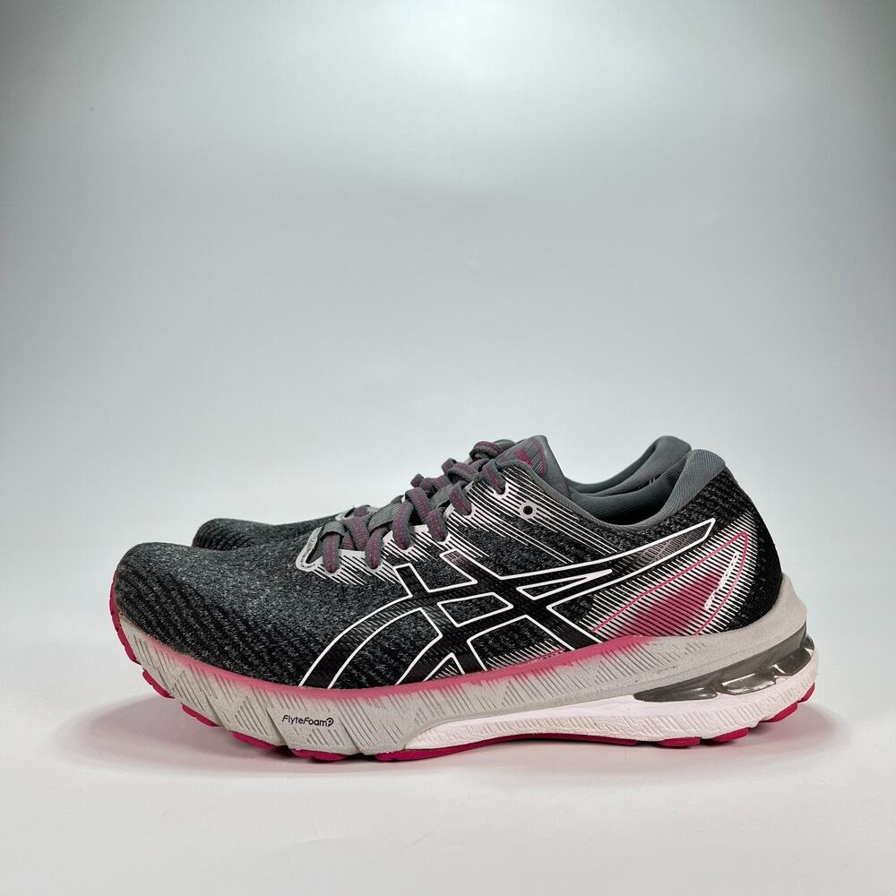 ASICS GT-2000 10 Sheet Rock Pink Rave Lace Up Running Shoes 1012B045 Womens Sz 9 - Picture 4 of 11